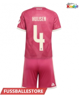 Günstige Real Madrid Dean Huijsen #4 3rd trikot Kinder 2026-27 Kurzarm (+ Kurze Hosen)